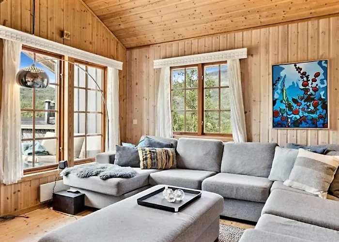 Vakantiehuis Filefjellhytta Ved Tyin Og Jotunheimen In Og Out Til Alpinanlegg Og Skiloyper Tyinkrysset